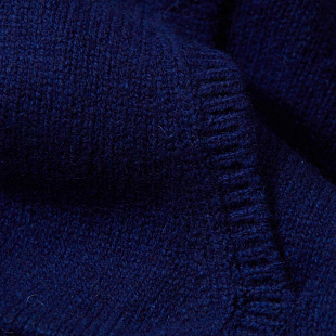 4Картинка Osborne Lambswool Hoodie Dark Cobalt